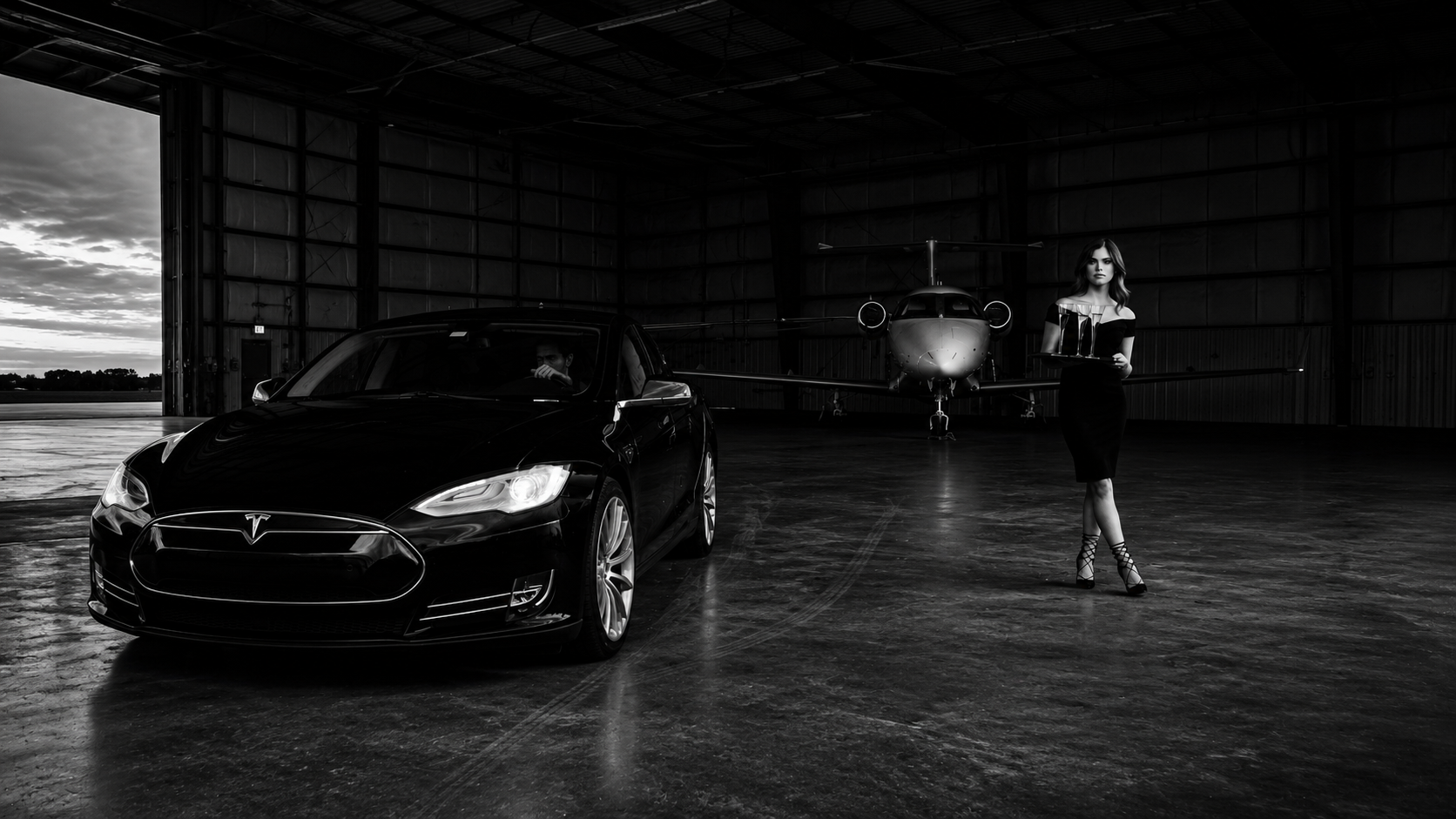 Private aviation hospitality experience